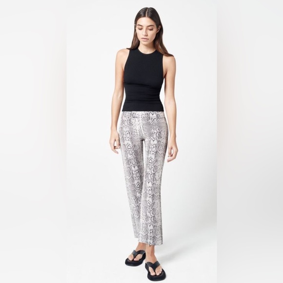 Smythe Cropped Kick Pant NWT SZ 2 - Picture 4 of 6